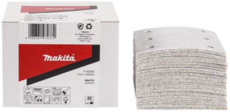 Makita tilbehør slibeark k60 114x102 wh - p-42519 - p-42519