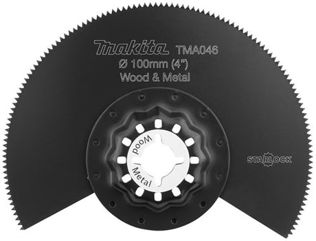 Makita tilbehør segm.savklinge. bim ht med 100mm - b-64808 - b-64808