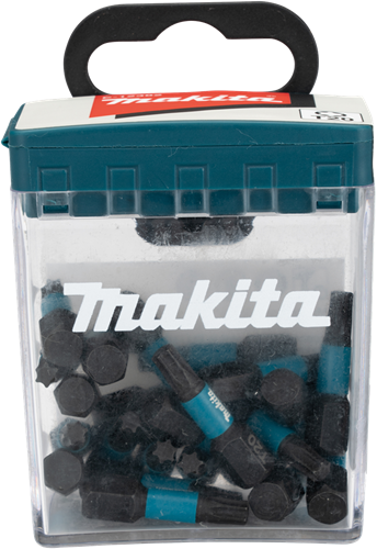 Makita tilbehør slagskruetrækker bit t20x25mm - e-12382 - e-12382