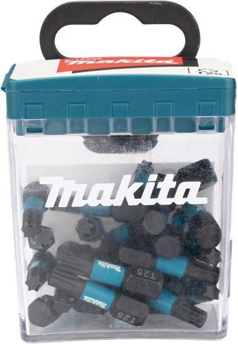 Makita tilbehør slagskruetrækker bit t25x25mm - e-12398 - e-12398