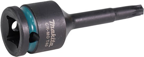 Imp Makita tilbehør slagskruetrækker bit t40x78mm act sort 1 2 vk - e-19819