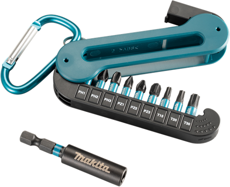 Makita tilbehør slagskruetrækker bit sæt 10 dele - e-12005 - e-12005