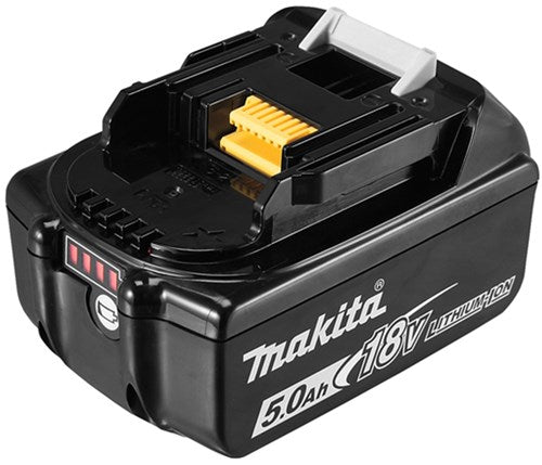 Makita batteri starter sæt 18v dc18rc 2xbl1850b - dc18rcpt