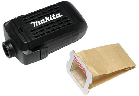 Makita tilbehør støvboks + papirstøvpose til bo5030k, bo5031k, bo4565k, bo4555k, bo5031k, bo5041k - 135246-0