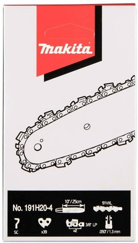Makita tilbehør savkæde 250 mm - 191h20-4