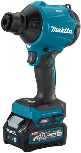 Makita as001ga101 | batteri blæse- og sugemaskine | 40v maks. | 2,0 ah batteri + oplader | i æske med taske - as001ga101