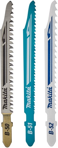Makita tilbehør stiksavsklinger hss sortiment b50 51 52 - b-06292
