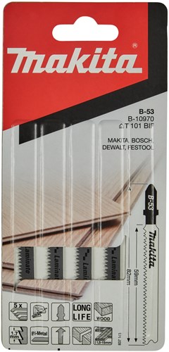 Makita stiksavsklinge træ t. tilsvarende t101bif tandafstand 1,65 mm blødt hårdt træ 42036 mm