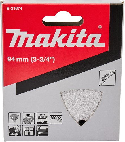 Makita accessoires makita schuurvel 94x94x94 vlc wt asso - b-21674