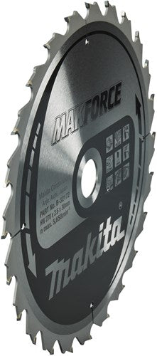 Makita tilbehør rundsavklinge træ | makforce 270x30x2,6 24t 20g - b-32172 - b-32172
