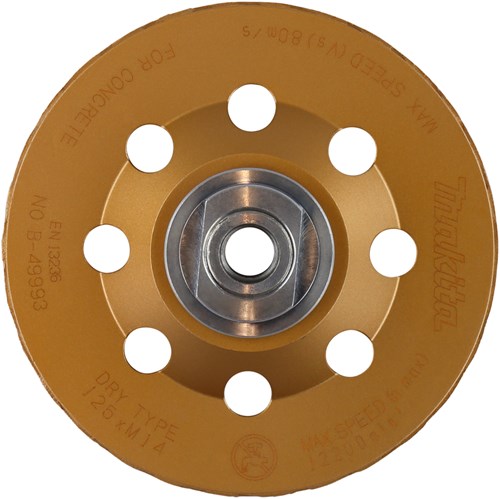 Makita tilbehør makita diamant kop hjul 125mm - b-49993