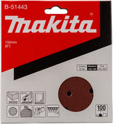 Makita tilbehør slibeskive k100 150mm - b-51443
