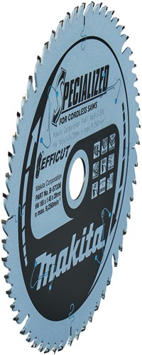 Makita tilbehør b-57336 rundsavklinge træeffekt 165x20x1,45 56t 23g - b-57336
