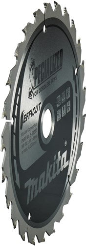 Makita tilbehør rundsavklinge træ | efficut 165x20x1,4 25t 23g - b-62985 - b-62985