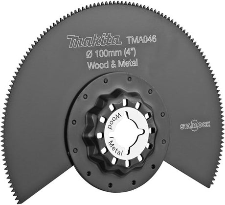 Makita tilbehør segm.savklinge. bim ht med 100mm - b-64808 - b-64808