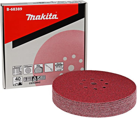 Makita tilbehør slibeskive k40x225mm - b-68389 - b-68389