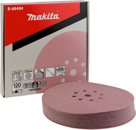 Makita tilbehør slibeskive k120 225mm - b-68404 - b-68404