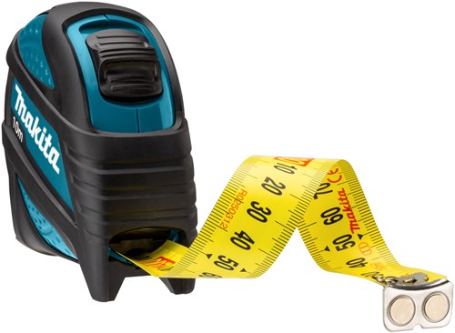 Makita b-68529 | målebånd | 10m x 25mm | dimensioner | dobbeltsidet