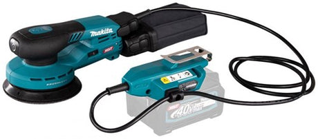 Makita bo001cgz xgt 40 v max 125 mm excentersliber | 5 mm afbøjning | uden batterier og oplader - bo001cgz