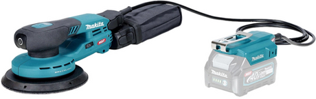 Makita bo004cgz xgt 40 v max 150 mm excentersliber | 3 mm afbøjning | uden batterier og oplader - bo004cgz