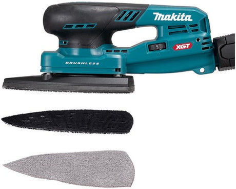 Makita bo006cgz xgt 40 v max 100x150 mm palm deltasliber | uden batterier og oplader - bo006cgz