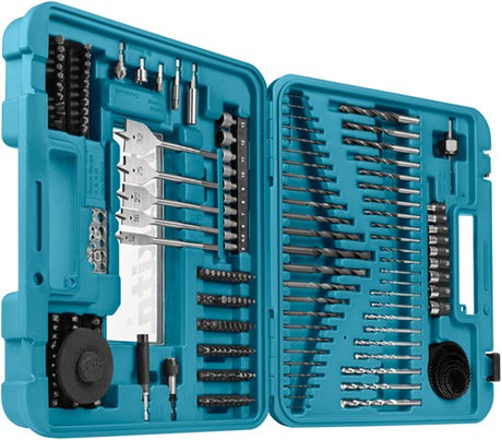 Makita tilbehør 201-delt bore- og skruetrækker bit sæt - d-47260