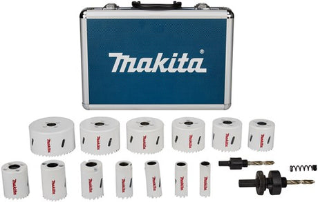 Makita tilbehør d-47307 - hulsav 16-delt sæt - d-47307