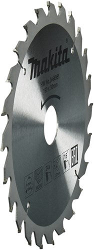 Makita tilbehør rundsavklinge træ | standard, 190x30x2,2 t24 15g - d-64951 - d-64951