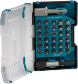 Makita tilbehør skruetrækker bit sæt 32-delt - d-65084 d-65084