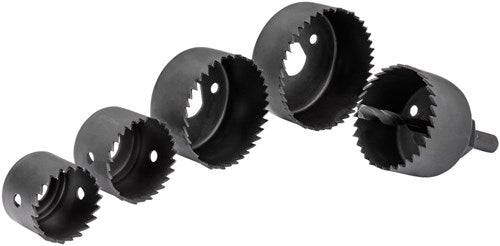 Makita accessories Makita hole saw set 6-piece D-70203 for plasterboard, plastic and soft wood