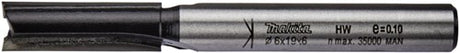 Makita tilbehør skæresæt 6mm 3-delt - d-70459 d-70459