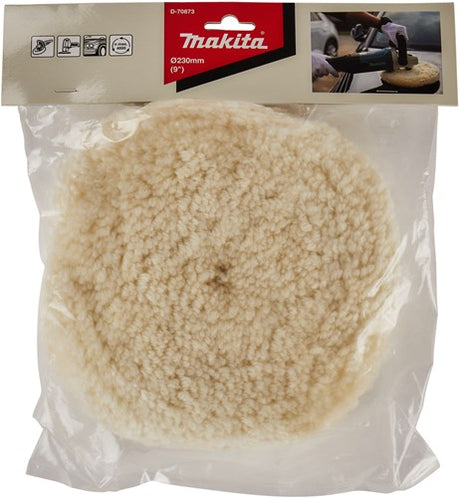 Makita tilbehør uldskive hvid 230mm - d-70873 d-70873