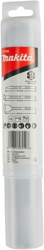Makita tilbehør mejselsæt 3-delt - d-71320