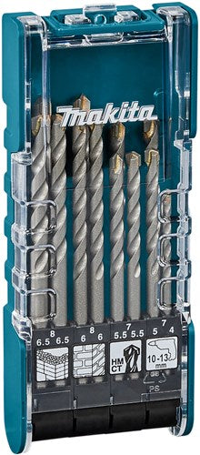Makita tilbehør murboresæt 12-delt - d-73483 - d-73483