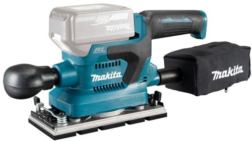 Makita dbo380z | akku orbitalsliber | 18v | li-ion | krop | uden batterier oplader - dbo380z