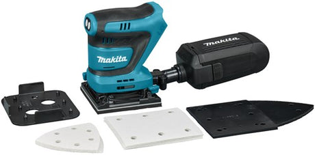 Makita dbo480z | batteri palm orbital sander | 18v | uden batterier og oplader | i æske - dbo480z