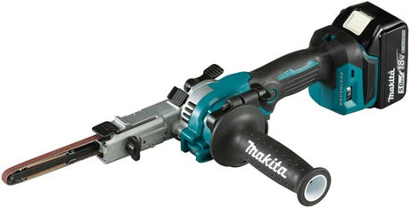 Makita dbs180rtj 18 v strimmelsliber 9mm 5,0 ah batteri (2 stk), hurtiglader, i mbox
