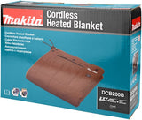 Makita DCB200B varmetæppe uden batterier og oplader, inklusive LXT adapter - DCB200B