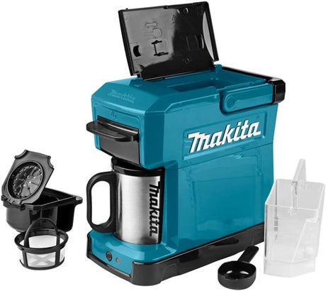 Makita dcm501z 18v li-ion batteri kaffemaskine krop | uden batterier og oplader - dcm501z