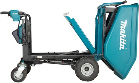 Makita dcu602z lxt 2x18 v batteri dumper med elektrisk tipboks | uden batteri og oplader | i kasse - dcu602z