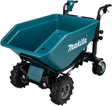 Makita dcu602z lxt 2x18 v batteri dumper med elektrisk tipboks | uden batteri og oplader | i kasse - dcu602z
