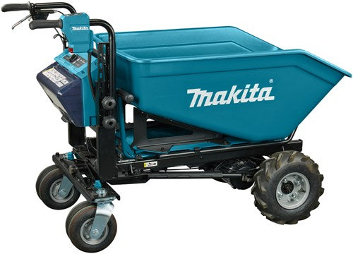 Makita dcu603z | batteri trillebør | 2x 18v | med spand | krop | uden batterier og oplader