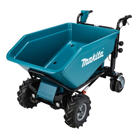Makita dcu603z | batteri trillebør | 2x 18v | med spand | krop | uden batterier og oplader
