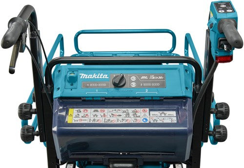 Makita dcu604z batteri trillebør med stativ | 2x 18v | krop | uden batteriladere