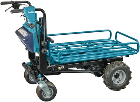Makita dcu604z batteri trillebør med stativ | 2x 18v | krop | uden batteriladere