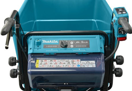 Makita dcu605z batteri trillebør med læssekasse | krop | 2x 18v | uden batteriladere