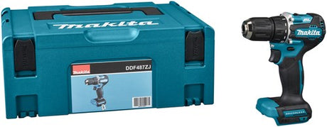 Makita ddf487zj | 18v bore-/skruemaskine | uden batterier og oplader | i mbox - ddf487zj