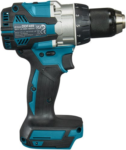Makita ddf489z | akku bore-/skruetrækker | 18v | krop | uden batteriladere