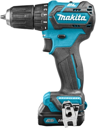 Makita df332dsaj 10.8 v bore-/skruetrækker 2.0ah i mbox - df332dsaj