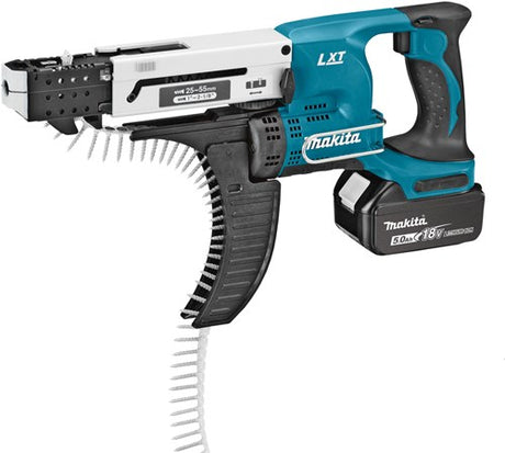 Makita dfr550rtj skruetrækker | 18v 5.0ah li-ion - dfr550rtj
